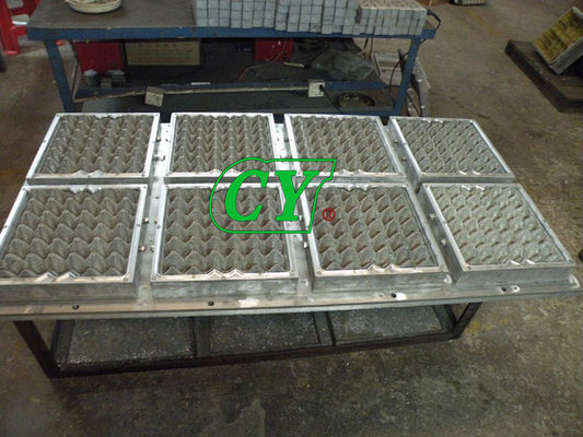 قالب ابزار ماشینکاری CNC برای تولید سینی تخم مرغ خمیر کاغذ با دقت بالا